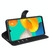 For Samsung Galaxy M32 Litchi Texture Horizontal Flip Protective Case with Holder & Card Slots & Wallet(Black)