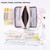 Angoo Double-Open Multi-Layer Stationery Pencil Case Multifunctional Cosmetic Bag(Ink Painting)