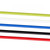 TRLREQ Mountain Bike Brake Tube 5mm Hydraulic Oil Disc Oil Brakes Braided Tube, Length: 3 PCS 1m (Black)