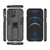 For iPhone 13 Pro Max Supersonic PC + TPU Shock-proof Protective Case with Holder (Black)