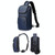 Bange Men Business Chest Bag Light Performance Crossbody Bag(Blue)