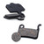 3 Pairs Mountain Bike Semi-Metallic Brake Pads M355 Oil Disc BB5 Resin Disc Brakes, Bagged(DB-S5)