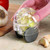 2 PCS Kitchen Manual Roller Garlic Cutter Quick Grinding Garlic Tool Random Colour Delivery