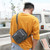 BULL CAPTAIN 037 First-Layer Cowhide Messenger Bag Male Soft Leather Shoulder Bag(Chestnut Brown)