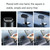 2 PCS Multifunctional Car Phone Holder Magnetic Suction Instrument Panel Navigation Suction Cup Holder, Colour: F16 Silver