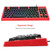 PK-870 USB Port RGB Lighting Mechanical Gaming Wired Keyboard (Black)