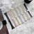 Small Waist Steel Watch Band For Apple Watch Series 9&8&7 41mm / SE 3&SE 2&6&SE&5&4 40mm / 3&2&1 38mm(Silver Gold)