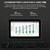 B05 USB Charging Portable Mini Folding Bluetooth Wireless Keyboard (Black)