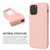 For iPhone 13 Pro Max Solid Color Liquid Silicone Shockproof Protective Case (Carmine)