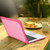 For MacBook Air 11.6 inch A1465 / A1370 TPU and PC Two-color Anti-fall Laptop Protective Case(Rose Red)