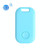 2 PCS S6 Square Bluetooth Anti-Lost Device Key Luggage Tracking Device Two-Way Alarm(Blue)