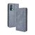 For OnePlus Nord CE 5G Magnetic Buckle Retro Crazy Horse Texture Horizontal Flip Leather Case with Holder & Card Slots & Photo Frame(Blue)