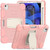 3-Layer PC + Silicone Shockproof Tablet Case with Holder For iPad Air 2020 / 2022 10.9 / Pro 11 2022 / 2021 / 2020 / 2018(Cherry Blossoms Pink)