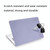 For MacBook Retina 12 A1534 Hollow Cream Style Laptop Plastic Protective Case(Rose Pink Matching Tranquil Blue)