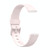 For Fitbit Luxe Silicone Color Buckle Watch Band, Size:L(Khaki)
