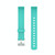 For Fitbit Luxe Silicone Watch Band, Size:S(Green)