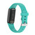 For Fitbit Luxe Silicone Watch Band, Size:S(Green)