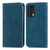 For Meizu 18 Retro Skin Feel Business Magnetic Horizontal Flip Leather Case With Holder & Card Slots & Wallet & Photo Frame(Blue)