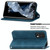 For Meizu 18 Retro Skin Feel Business Magnetic Horizontal Flip Leather Case With Holder & Card Slots & Wallet & Photo Frame(Blue)