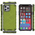 For iPhone 13 mini Shockproof Honeycomb PC + TPU Protective Case (Green)