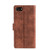 For iPhone SE 2022 / SE 2020 / 8 / 7 Skin Feel Crocodile Texture Magnetic Clasp Horizontal Flip PU Leather Case with Holder & Card Slots & Wallet(Brown)