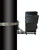 YL603 Thermodynamic Magnetless Wall Mounted Fireplace Fan(Black)