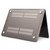 For MacBook Pro 13.3 inch A2251 / A2289 (2020) Laptop Matte Style Protective Case(Grey)