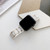 Five Beads Ceramic Steel Watch Band For Apple Watch Ultra 49mm&Watch Ultra 2 49mm / Series 9&8&7 45mm / SE 3&SE 2&6&SE&5&4 44mm / 3&2&1 42mm(White) Five Beads Ceramic Steel Watch Band For Apple Watch Ultra 49mm&Watch Ultra 2 49mm / Series 9&8&7 45mm / SE 3&SE 2&6&SE&5&4 44mm / 3&2&1 42mm(White)