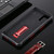 For Samsung Galaxy A71 Shockproof TPU + PC Magnetic Protective Case with Holder(Red)