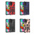 For Samsung Galaxy A51 Shockproof TPU + PC Magnetic Protective Case with Holder(Blue)