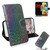 For Samsung Galaxy A51 5G Solid Color Colorful Magnetic Buckle Horizontal Flip PU Leather Case with Holder & Card Slots & Wallet & Lanyard(Silver)