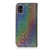 For Samsung Galaxy A51 5G Solid Color Colorful Magnetic Buckle Horizontal Flip PU Leather Case with Holder & Card Slots & Wallet & Lanyard(Silver)