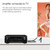 20m EMK OD4.0mm Square Port to Square Port Digital Audio Speaker Optical Fiber Connecting Cable(Silver Grey)
