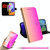 For Samsung Galaxy A31 Lmitated Mirror Surface Horizontal Flip Leather Case with Holder & Card Slots & Wallet & Lanyard(Gradient Color)