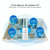 COMFAST CF-E5 300Mbps 4G Outdoor Waterproof Signal Amplifier Wireless Router Repeater WIFI Base Station with 2 Antennas, EU Version