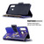 For Samsung Galaxy A21 Colored Drawing Pattern Zipper Horizontal Flip Leather Case with Holder & Card Slots & Wallet(Purple Butterfly)