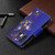 For Samsung Galaxy A21 Colored Drawing Pattern Zipper Horizontal Flip Leather Case with Holder & Card Slots & Wallet(Purple Butterfly)