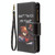For Samsung Galaxy A10 Colored Drawing Pattern Zipper Horizontal Flip Leather Case with Holder & Card Slots & Wallet(Bear)