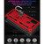 For Samsung Galaxy M31 Shockproof TPU + PC Protective Case with 360 Degree Rotating Holder(Rose Gold)