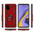 For Samsung Galaxy A51 5G Shockproof TPU + PC Protective Case with 360 Degree Rotating Holder(Gold)