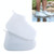 Silicone Non-slip Thickened Wear-resistant Waterproof Shoe Boots Cover, Size:L(White)