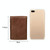 Men Casual Retro RFID Blocking Anti-Scanning Cowhide Leather Short Wallet(Chocolate Color)