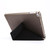 For iPad Air 2 Airbag Deformation Horizontal Flip Leather Case with Holder & Pen Holder(Black)