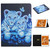 For iPad Mini 4 / 3 / 2 / 1 Colored Drawing Pattern Horizontal Flip Leather Case with Holder & Card Slots & Sleep / Wake-up Function(Tiger)