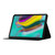 For Samsung Galaxy Tab S5e T720/T725 Colored Drawing Pattern Horizontal Flip Leather Case with Holder & Card Slots & Sleep / Wake-up Function(Sunrise)