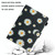 For 7 inch Universal Tablet PC Flower Pattern Horizontal Flip Leather Case with Card Slots & Holder(Small Daisies)
