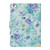 For iPad Mini 2019 Flower Pattern Horizontal Flip Leather Case with Card Slots & Holder(Purple Flower)