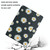 For iPad 10.2 Flower Pattern Horizontal Flip Leather Case with Card Slots & Holder(Small Daisies)