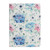 For Samsung Galaxy Tab A 10.1 (2019) Flower Pattern Horizontal Flip Leather Case with Card Slots & Holder(Blue Flower On White)