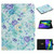 For iPad Pro 11 2020 Flower Pattern Horizontal Flip Leather Tablet Case with Card Slots & Holder(Purple Flower)